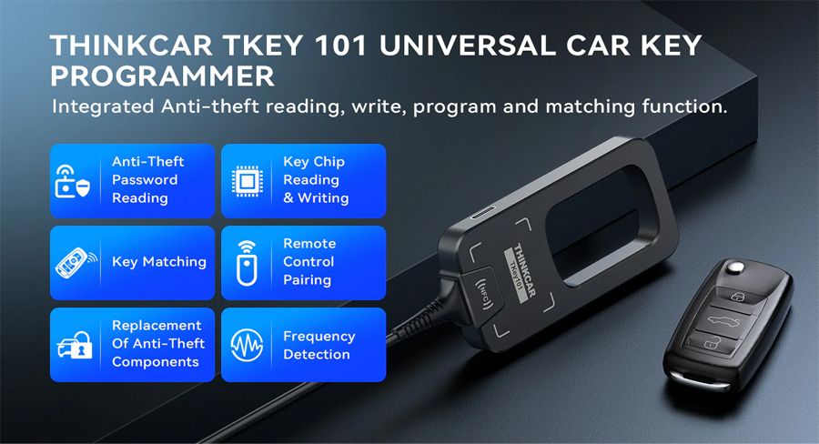 2026 THINKCAR TKEY101 Universal Key Programmer 