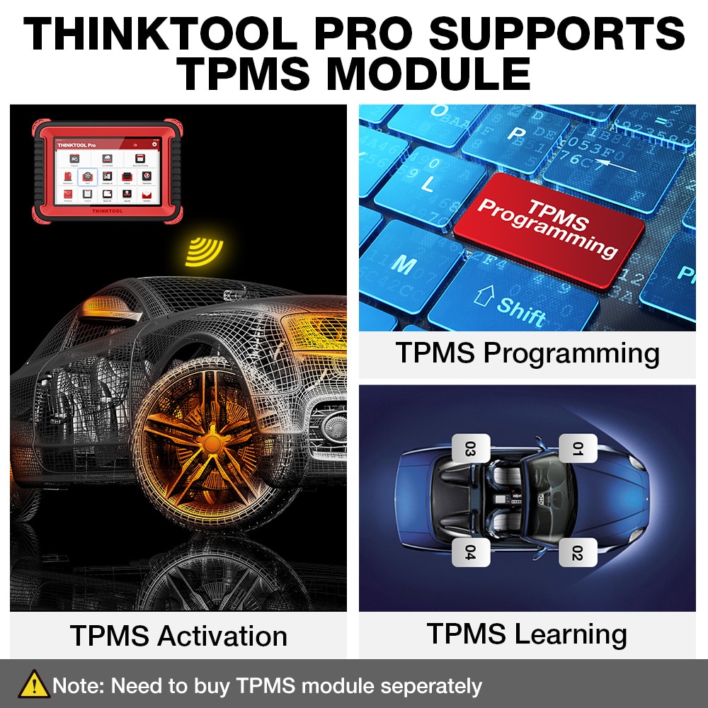 THINKCAR Thinktool Pro 신형 OBD2 스캐너