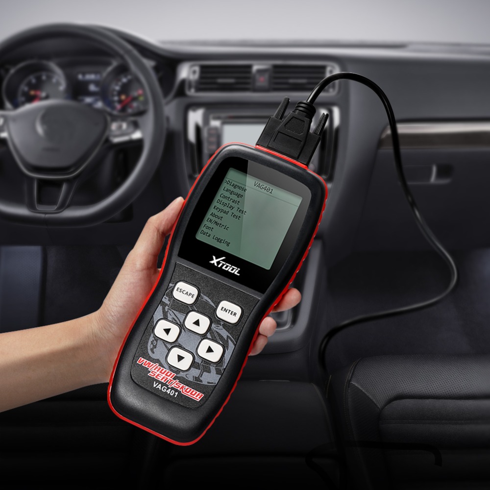 Herramienta de diagnóstico del escáner automático xtool vag401 obd2