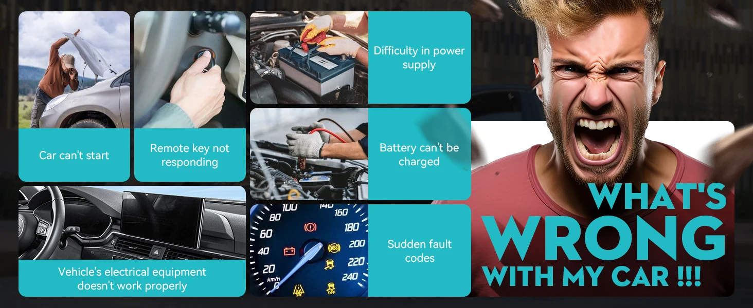 VDIAGTOOL BT500 Battery Tester