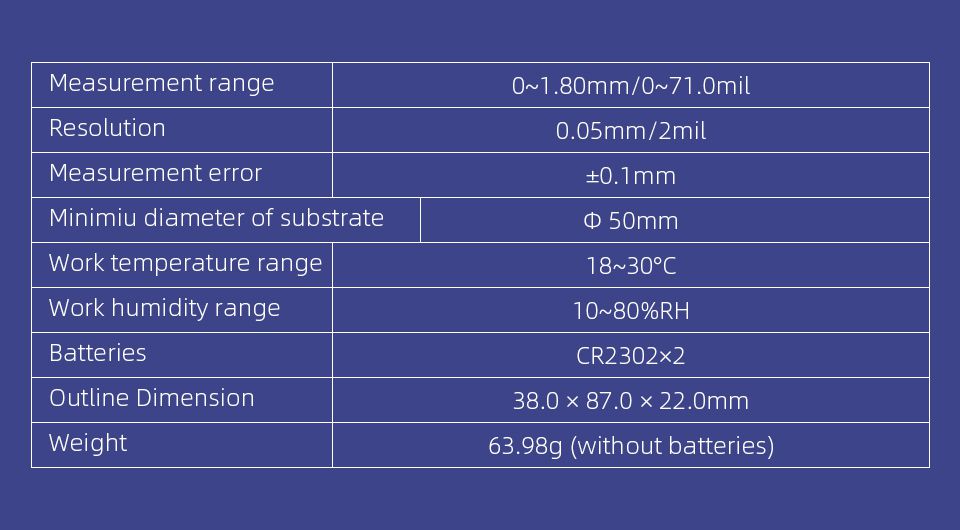 VDIAGTOOL VC100 자동차 두께 측정기_04