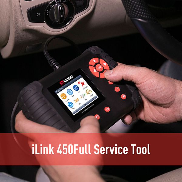 VIDENT iLink450 ABS &SRS reset /DPF/Battery Configuratio