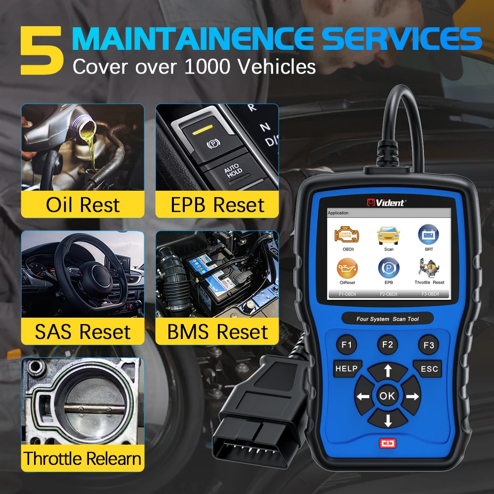 Vident ILink304 OBD2 Automotive Scanner