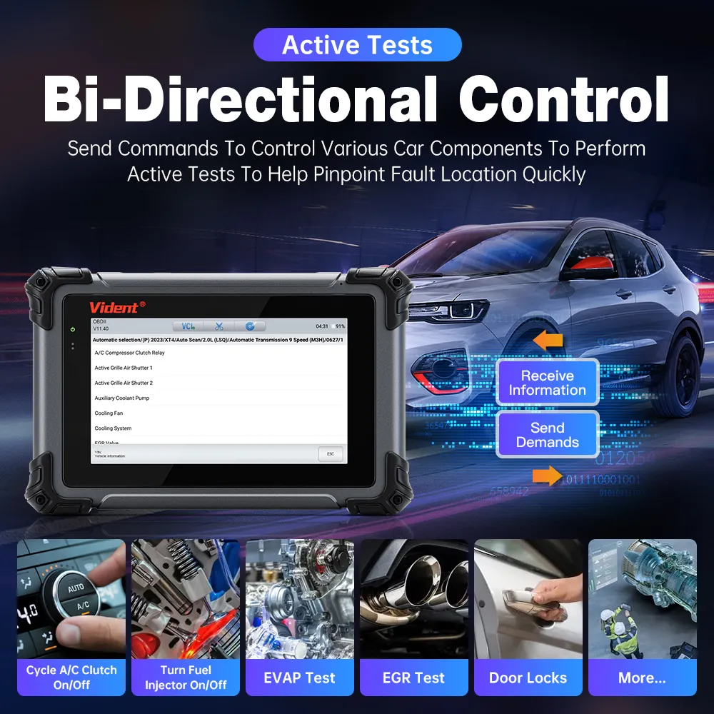 2023 VIDENT iSmart800 Pro Automotive Diagnostic & Analys