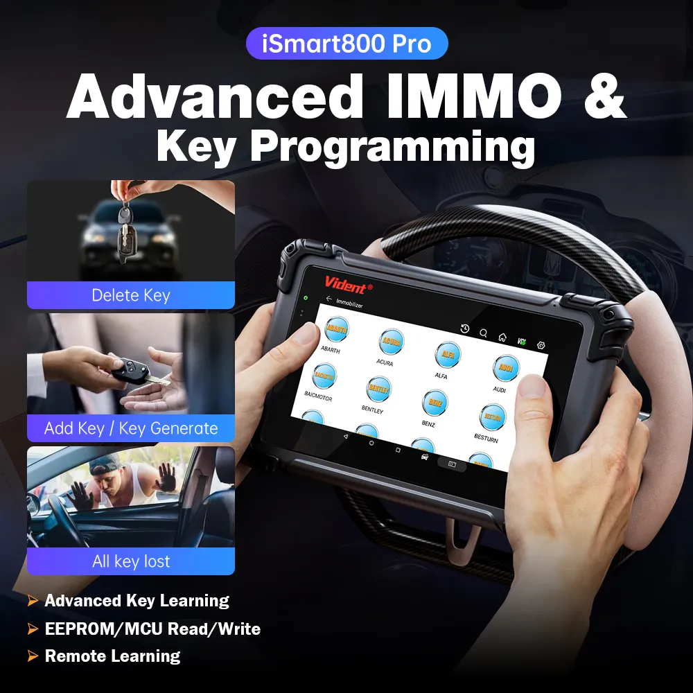 2023 VIDENT iSmart800 Pro Automotive Diagnostic & Analys