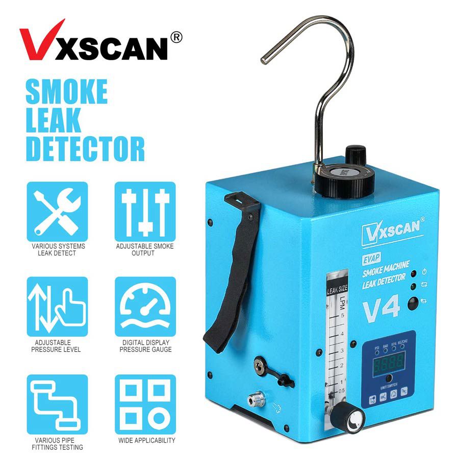 Vxscan V4 detector de fugas de humo de automóviles