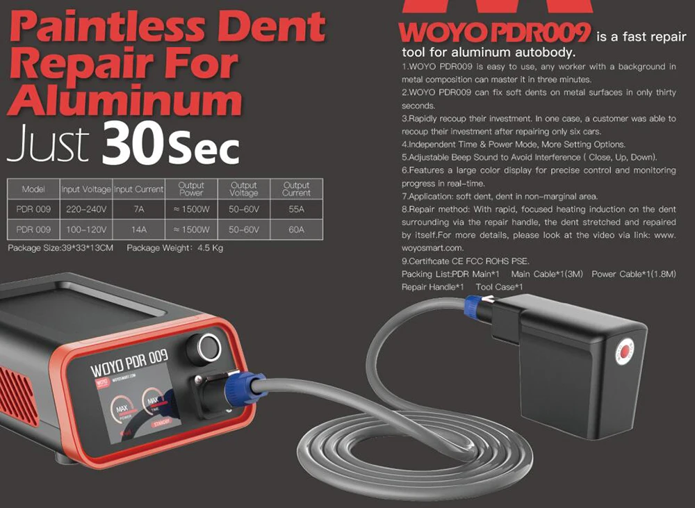 WOYO PDR009 Car Body Dent