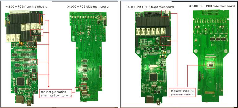 X100 Pro PCB 보드