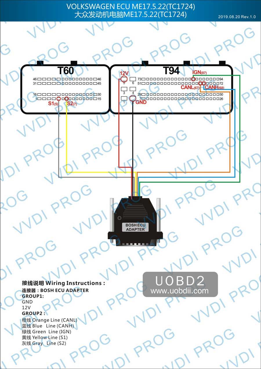 Adaptadores xhorse vvdi prog Bosch 