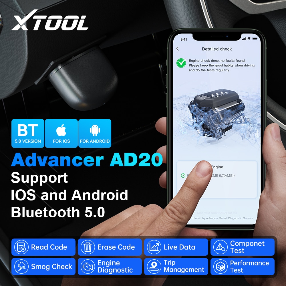 2023 최신 XTOOL AD20 Advancer 