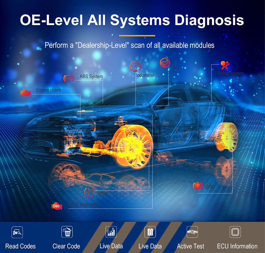 XTOOL D7 Automotive Diagnostic Tool