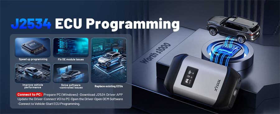 XTOOL D9 MAX Professional Diagnostic Scanner