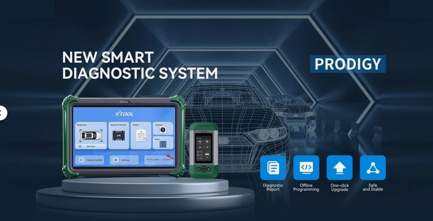 XTOOL PRODIGY Flagship Bidirectional Smart Diagnosis System