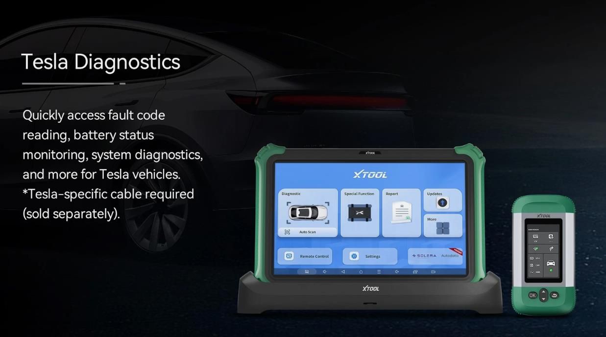 XTOOL PRODIGY Flagship Bidirectional Smart Diagnosis System