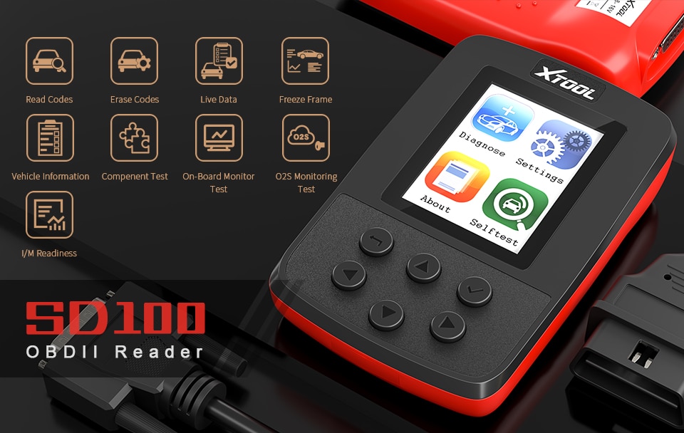 XTOOL SD100 Volle OBD2 DIY OBD2 Code Reader 