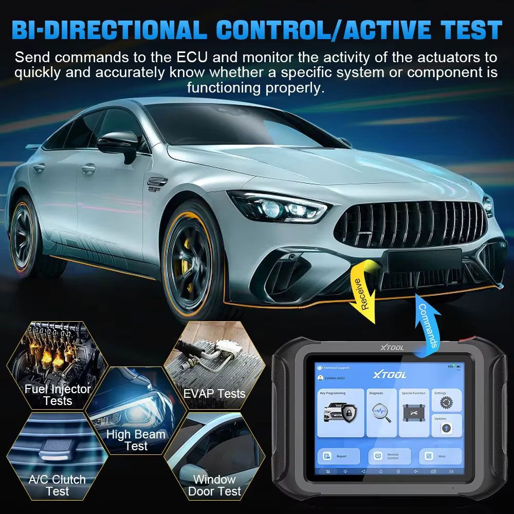 XTOOL X100 MAX 2 with J2534  key programming and diagnostic tool