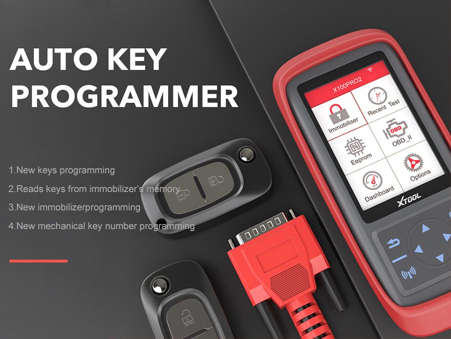 Programador de teclas automáticas xtool x100 PRO2