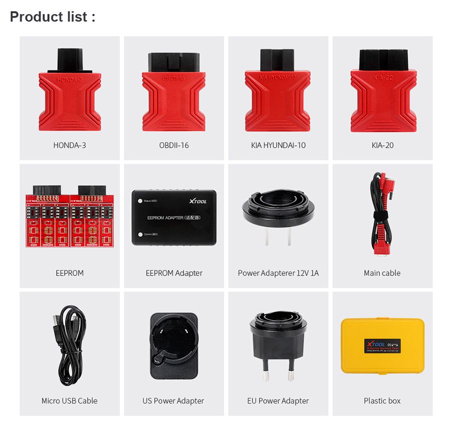 XTOOL X100 Pro2 Auto Key Programmer 