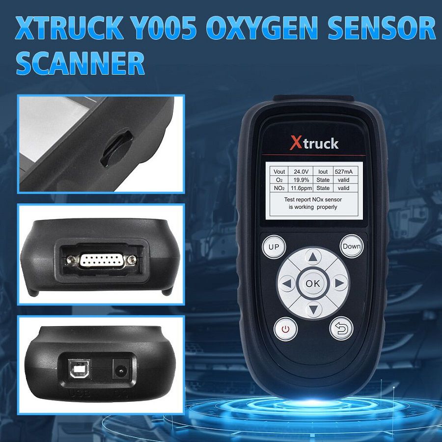 Detector de sensores de nitrógeno y oxígeno xtruck y005